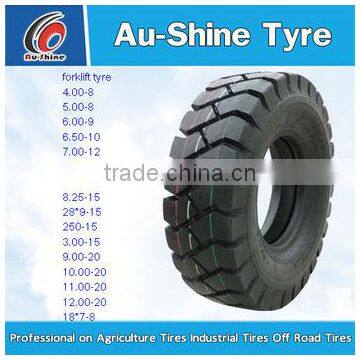 Hot China factory Bias tyre industrial forklift tire *16x6-8