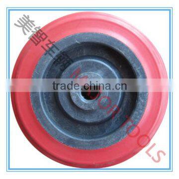 4x1.25 red pvc wheel