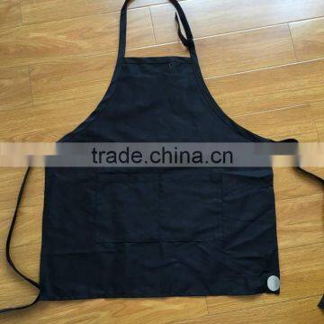 Black Apron With Pocket photo-3