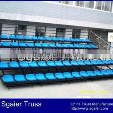 Hot Sale Outdoor Event 5 Rows Portable Stadium Bleachers photo-2