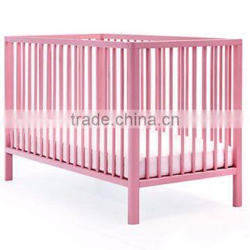 120x60cm Mattress Europe Nursery Wooden Baby Cot Bed photo-4