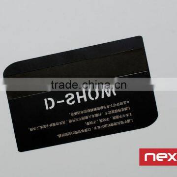 Matt Colorful Silk Screen Printing Metal Card photo-3