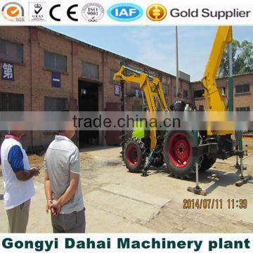 800mm hole diameter 6m depth Spiral ground hole drilling machines