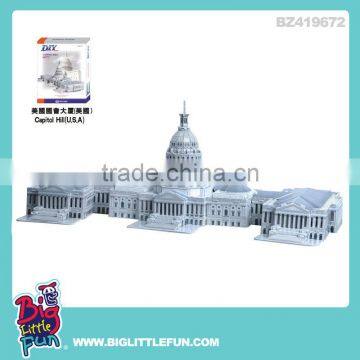 3d model puzzle toy The United States Capitol