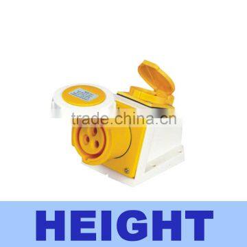 Waterproof socket industrial power plug