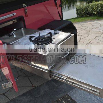 Mini Off-road Camper Trailer With Independent Suspension With Kitchen System FS-X3 photo-3