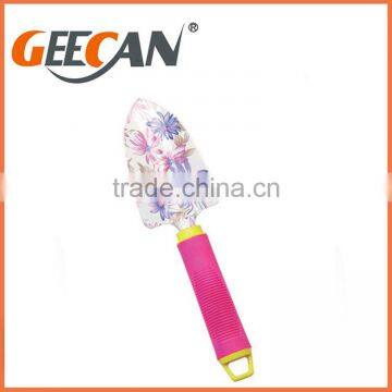 High Quality TPR Handle Shovel, Rake, Fork, Metal Head Shovel Floral Printing Garden Tools Set photo-4
