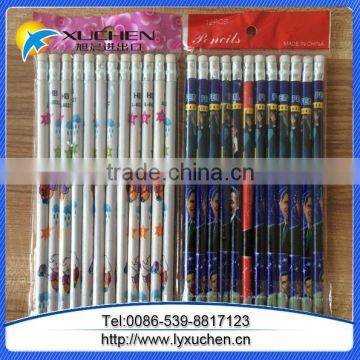 Wholesale Cheap Price Round/hexagonal Black Lead HB Pencil With Eraser photo-5