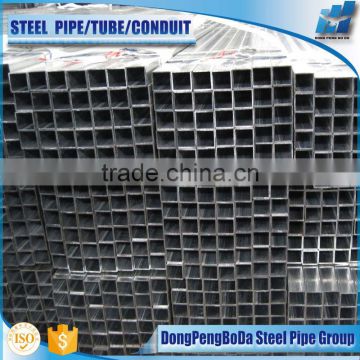 80*120*5.75*12 q195 galvanized square and rectangular pipe