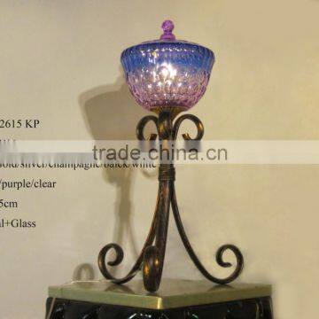 2015 Hot Sale Creative Amazing Indoor Purple Iron Table Lamp photo-5