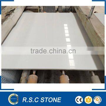 Good price of artificial pure white marble slabs