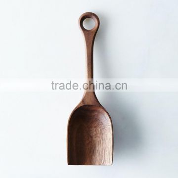 Black Walnut Wooden Grain Scoop