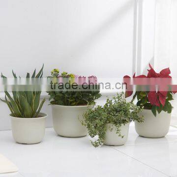 Plastic Round Succulent Plant Pot/Cactus Plant Pot Flower Container photo-2