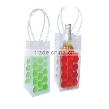Eco-friendly Pvc Wine Cooler Bag,pvc Ice Wine Chiller Bag
