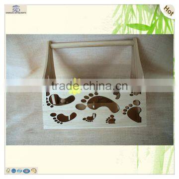 Sale Handle Wood Beer Glass Bottle Wine Rack photo-2