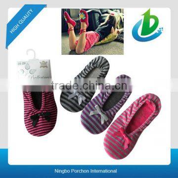 2014 hot sale leather slippers, dance slippers strip children dance ballet slippers