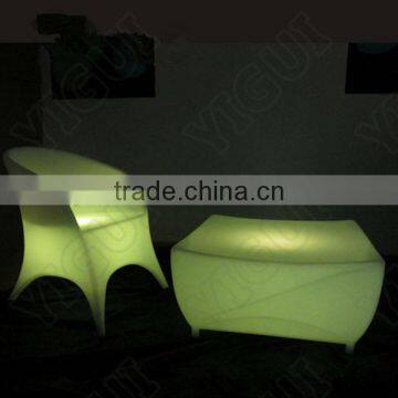 High Quality Decorative Led Sofa Chair/China Suppliers One Seat Cushion Sofa,Glowing Led Single Sofa Chair photo-2