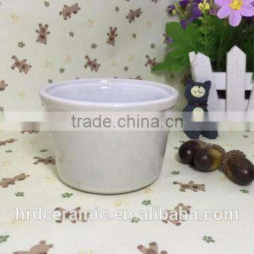 2015 Stocked Cheap White Ceramic Rice/salad/soup Bowls