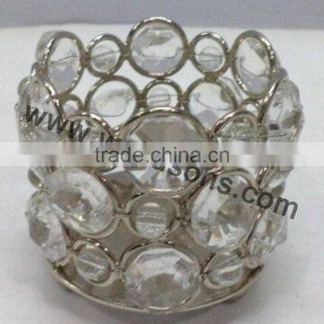 Crystal Round Votive T Light Holder Available in Other Styles photo-4