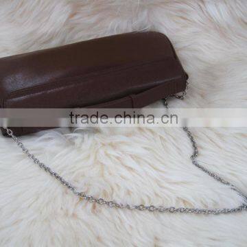 Genuine Leather Cow Leather Cosmetic Bag , Makeup Bag photo-2