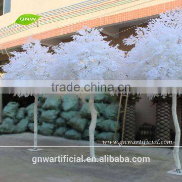 GNW White Artificial Big Maple Trees With White Decorative Tree Branch for Indoor Wedding Decoration photo-2