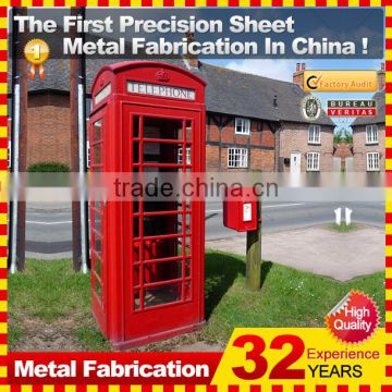 KINDLEPLATE Metal Indoor Telephone Booth Kiosk with Customzied Service