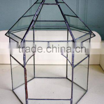 Glass Terrarium Geometric Indoor Green House Gardening House Plants photo-2