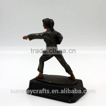 OEM Hot Sale Cheap Resin Taekwondo Trophy for Decoration photo-4