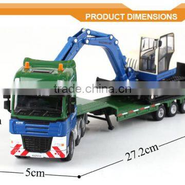 Hot Sale 1:50 Metal Toy Truck and Trailer With EN71,trailer Truck From China ZDC185232 photo-5