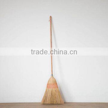 Long Wood Handle Millet Broom photo-2
