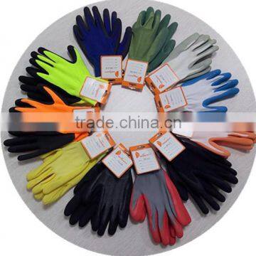 DDSAFETY 2017 High Quality Nylon Coated With Nitrile Glove photo-2