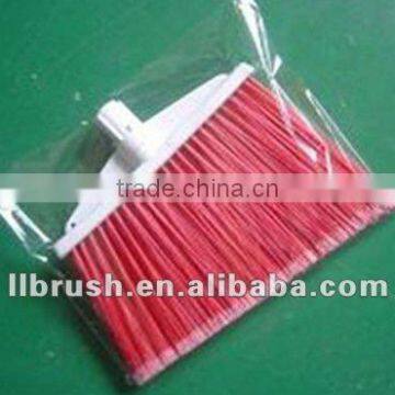 Red colorPlastic Broom of PP