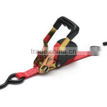 1" HEAVY DUTY RETRACTABLE TIE DOWN WITH WEBBING photo-6