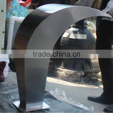 Dophin Shape Snake Shape Outdoor &indoor Artificial Waterfall Wall Water Fountain for Deceration photo-4