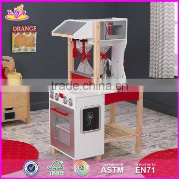 2017 New Design Pretend Play Funny Wooden Kids Toy Kitchen W10C256 photo-3