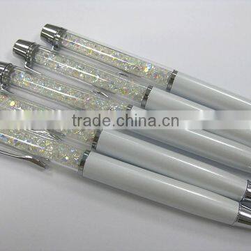 Metal White Crystal Diamond Ball Pen/promotional Ball Pen/shining Ball Pen photo-2