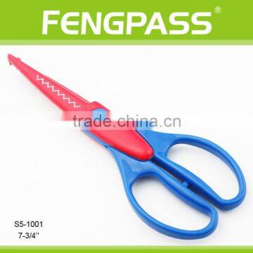 S5-1001 7.75 inch 2Cr13 Stainless Steel Blade With Colorful Plastic Handle Color Scissors For Kids