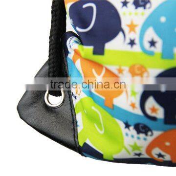 New Recycle Factory Promotional Drawstring Nylon Sling Bag photo-5