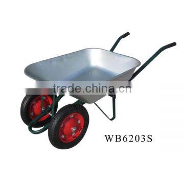 WANTAI Industrial heavy duty wheelbarrow WB6203S price construction tools wheel barrow