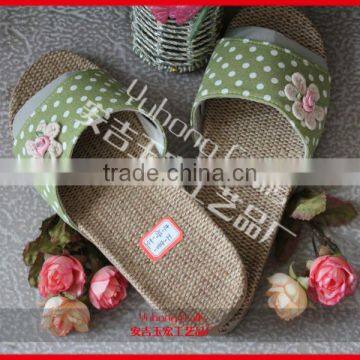 Open toe hotel slippers for promotion