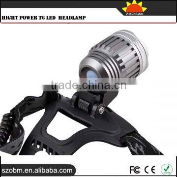 High Power Rechargeable T6 Bike Headlight Ultra Bright Led Headlamp Flashlight photo-2