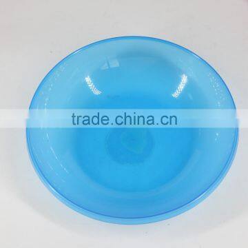 Colour Transparent Plastic Salad Plate photo-4