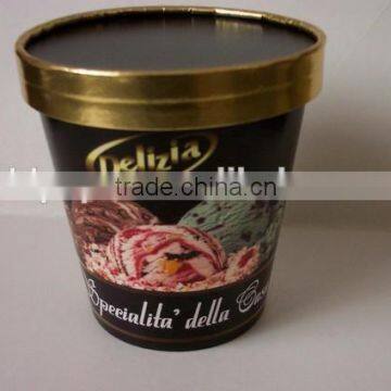 80cl Ice Cream Tubs/Yogurt Tubs with Logo Printed