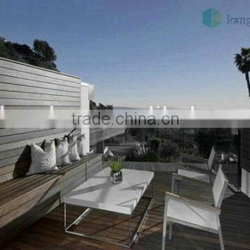 20MM Thickness Outdoor Strand Woven Bamboo Decking Outdoor Matt Decking Dark Chocolate Color -KE-OS0823