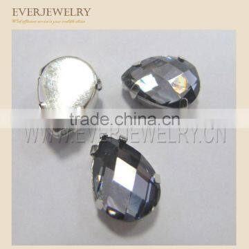 Acryli Rhinestone in Sew on Setting,Sew on Rhinestone Claw Setting Crystals photo-2