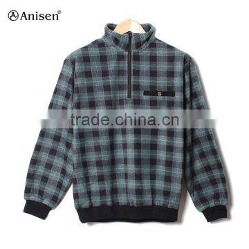 wholesale factory winter men plaids jacket