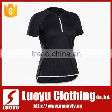 2017 short sleeve cycling jersey with black