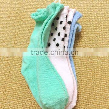 New Design Kids Knitted Socks Cute Antiskid Cotton Baby Socks photo-3