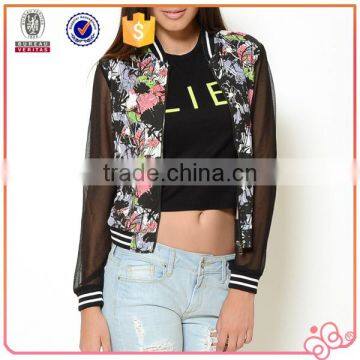2016 Flower Digital Printing Sexy Women Short Summer Jacket photo-2