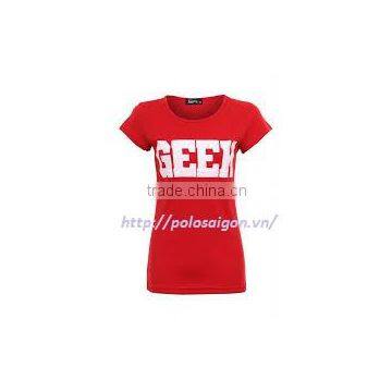 Hot Sale Promotional Custom Women Tshirt /ladies Shirt Design photo-2
